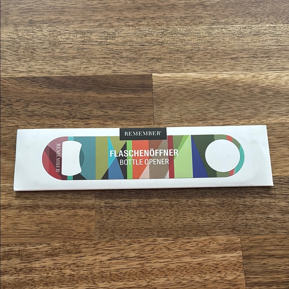 Remember Colorful Bottle Opener